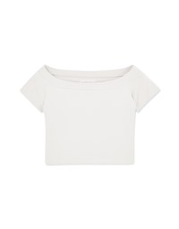 Casual Off Shoulder Top (With Padding)