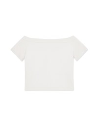 Casual Off Shoulder Top (With Padding)