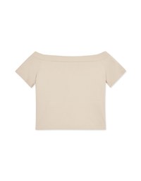 Casual Off Shoulder Top (With Padding)