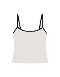 Contrast Color Cami Top (With Padding)
