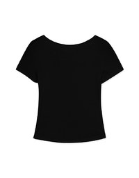Pearl Crinkle Short Sleeve Top