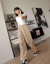 Halter Neck Short Sleeve Top