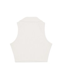 Smart Casual Lapel Tank Top