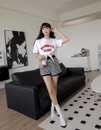 SUMMER VIBE Tied Short Sleeve T-Shirt
