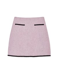 Tweed High Waisted Skirt