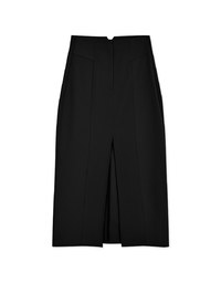 High Natural Waistline Maxi Skirt