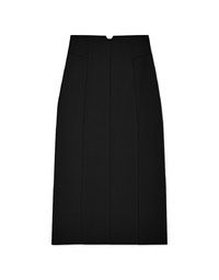 High Natural Waistline Maxi Skirt