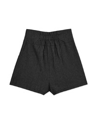 High Waisted Button Denim Jeans Shorts