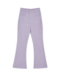 Washed Flare Denim Jeans Pants