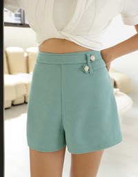 Elegant Bead Buttons Short