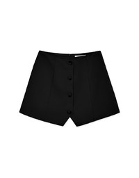 Front Buttoned Suit Skort