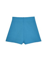 Plain Color High Waisted Shorts