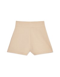 Plain Color High Waisted Shorts