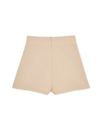 Plain Color High Waisted Shorts