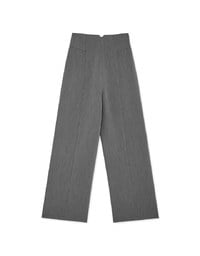 High Natural Waistline Suit Pants