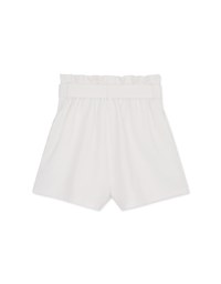 Paperbag Belted Wide Shorts