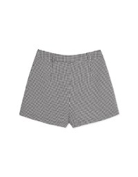 Dainty Check Pleated Skorts
