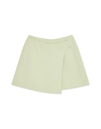 Edgy Chic Side Buttoned Skorts