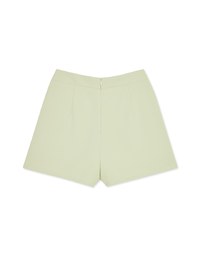 Edgy Chic Side Buttoned Skorts