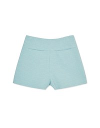 Coarse Knit Wide Waist Shorts