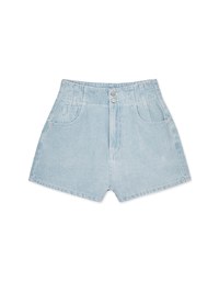 【Den!m LITE】Perfect Waistline Denim SHORTS Lightweigth Fabric Extra High Waisted Slimming Jeans Skirt DNA