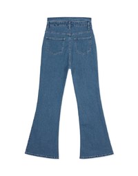 U-shaped Denim Jeans Flare Pants