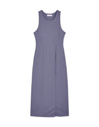 AIRY HOURGLASS Bodycon Midi Dress Bra Padded Cooling Fabric Halter Neck Maxi( Removable Padding)