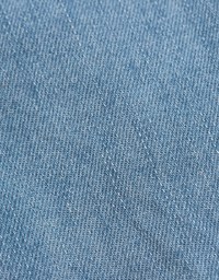 Button Denim Jeans Tank Mini Dress