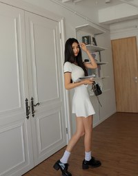 Beyond Basic Bodycon Flare Dress
