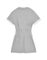 Workwear Lapel Mini Dress