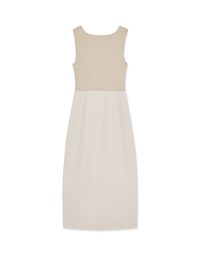 Spliced Slit Tank Maxi Dress
