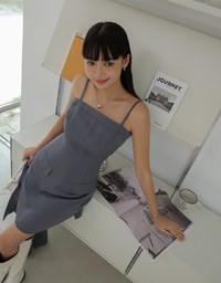 Comfy Strap Mini Dress