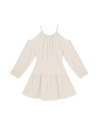 Sweet Sultry Shuolder Cut Out Mini Dress
