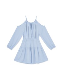 Sweet Sultry Shuolder Cut Out Mini Dress