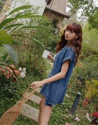 Denim Jeans Oversized Blazer Jacket