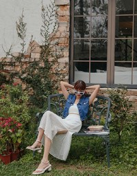 Casual Chic Denim Jeans Vest