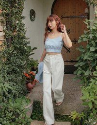 Two Piece Striped Long Blouse Shirt