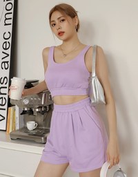 Casual Chic Tank Top Set Wear