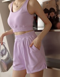 Casual Chic Tank Top Set Wear