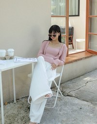 Two Piece Long Sleeve Top