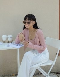 Two Piece Long Sleeve Top