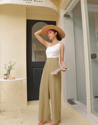 Casual Asymmetric Tank Jumpsuit