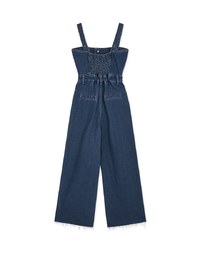 2way Denim Jeans Tank Jumpsuit