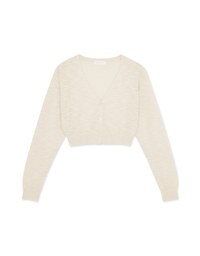 Sheer Mixed Yarn Knit Top