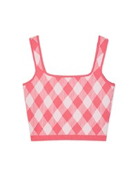 Summer Checkered Tank Top