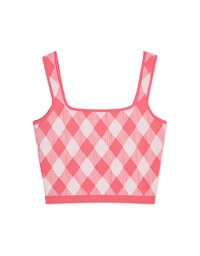 Summer Checkered Tank Top
