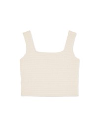Textured Knit Tank Top
