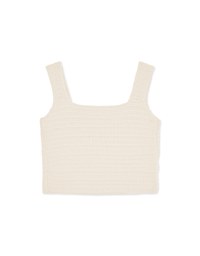 Textured Knit Tank Top