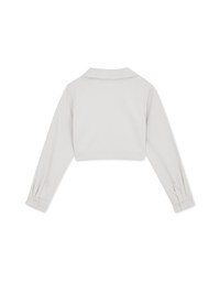 Plain Crop Top Blouse Shirt
