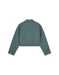 Textured Thick Short Coat
